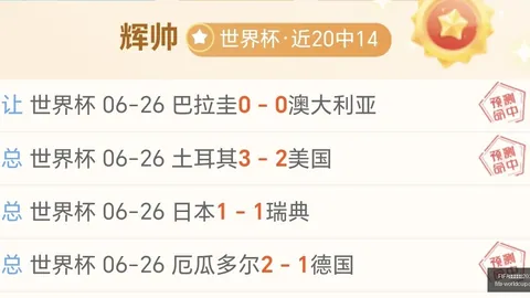世足杯賽程2026 141506